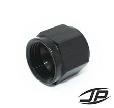 Black -10 AN Female AN Flare Fitting Cap 10 AN Block Off Aluminum HIGH QUALITY  picture