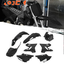 Restyle Plastic Kit Set 2018 Style Black For Yamaha YZ125 YZ250 2002-2014 picture