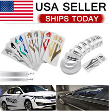 32FT Vinyl Pinstriping Pin Stripe Double Line Car Tape Decal Sticker  1/12