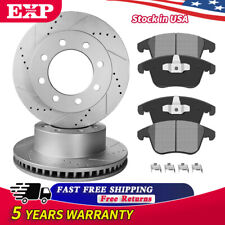 4WD Front Brake Rotors + Brakes Pads for Ford F-250 F-350 F-450 Super Duty 4x4 picture