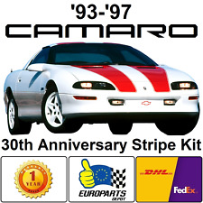 1993-1997 Chevrolet Camaro 30th Anniversary Racing Stripes Decal Kit Coupe T-Top picture