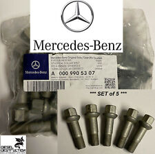 5PCS OEM# 000-990-53-07 Genuine Mercedes Benz Wheel Bolts Made in Germany picture