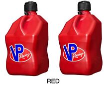 VP Racing Set of 2 Square 5 Gallon Fuel Jugs (Specify Color) IMCA SCCA Gas Can picture