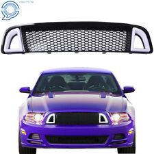For 13-14 Ford Mustang Non-Shelby Front Upper LED Honeycomb Style Grille picture