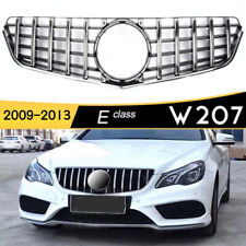 GT GRILLE Front Bumper Grill For Benz W207 E-CLASS Coupe 2009-2013 Chrome Black picture