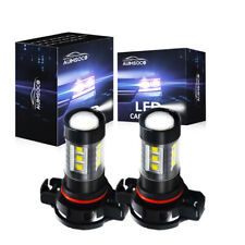 5202/H16 LED Fog Light Bulbs For Chevy Silverado 1500 2500HD 2007-2015 6000K 80W picture