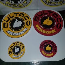 Bultaco Decals 4-pack picture