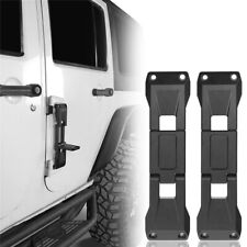 Aluminum Door Hinge Step Foldable Non-Slip Steps For Jeep Wrangler JK JL 07-24 picture