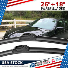 OEM Quality Windshield Wiper Blades Streak-Free Spotless 26inch+18inch 2 in Pack picture