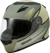 GMAX FF-49 Full-Face Deflect Helmet SMK Shield (SZ Large, Matte Tan/Khaki) picture