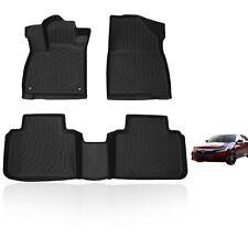 Fit 2018-2022 Honda Accord  Floor Mats 3D TPE Floor Liners All Weather HeavyDuty picture