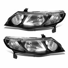 For 06-11 Honda Civic 4-Door Sedan Headlights Assembly Headlamps Replacement USA picture
