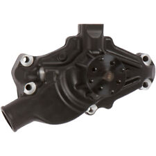 Black Small Block Chevy Mechanical Water Pump High Flow Short Water Pump SWP SBC picture
