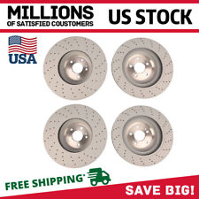 Front & Rear Brake Disc Rotors For Mercedes 2014-2017 S550 2018-2020 S560 S450 picture