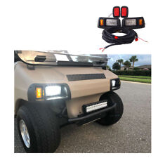 Club Car DS LED Light Kit Adjustable Headlights / Tail Lights 93+ G&E Golf Cart picture