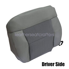 For 2004-2006 Ford F150 XLT STX FX4 Driver Bottom Cloth Seat Cover Flint Gray picture