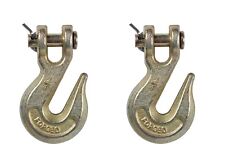 2x Clevis Grab Hook Tow Chain End G70 1/4