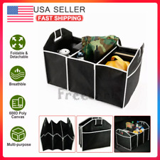 Trunk Organizer Collapsible Folding Storage Bin Bag for Caddy Car Truck Auto US picture