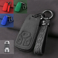 Suede Leather Car Key Fob Case Holder Fob For Audi TTS A6 A3 A5 Q7 Q5 QT S5 S7 picture