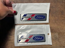Powered By Ford Emblems Pair Chromed picture