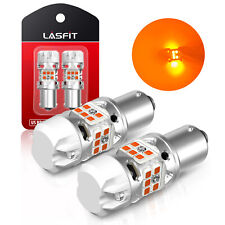 LASFIT 1156 7506 BA15S LED Front Turn Signal Blinker Lights Canbus Error Free 2X picture