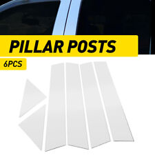 6pc Set Chrome Pillar Post For Chrysler 300 300C 2005-2010 Door Trim Cover Kit picture