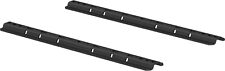 CURT 16204 Industry-Standard 5th Wheel Hitch Rails Carbide Black 25000 Pounds picture