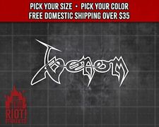 Venom Decal for Car Sticker for Laptop Yeti Window Band Black Metal Sticker picture