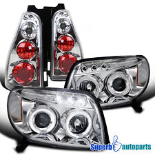 Fits 2003-2005 Toyota 4Runner LED Halo Projector Headlights+Tail Light picture