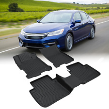 TPE Rubber Car Floor Mats All-Weather For 13-17 Honda Accord picture