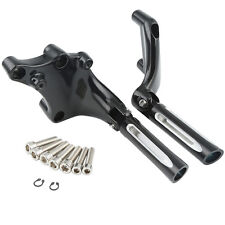 Passenger Foot Pegs Pedal Mount Fit For Harley Sportster Iron 1200 Iron883 14-22 picture