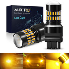 AUXITO 4157 3156 3157 LED Turn Signal Light Bulbs CANBUS Anti Hyper Flash Amber picture