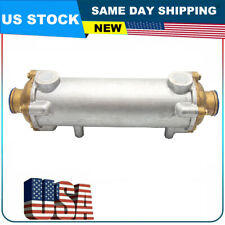 New Marine Heat Exchanger 13 1/2” long by 3 1/2” diameter  US Stock picture