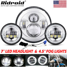 For Harley Davidson Heritage Softail Classic FLSTC LED Headlight &Passing Lights picture