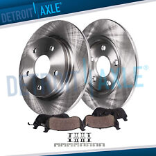 260mm REAR Disc Brake Rotors + Ceramic Brake Pads for Honda Civic Acura ILX CSX picture