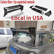 For Mini Cooper S R56 Carbon + FRP Unpainted Rear Roof Spoiler Wing Lip Bodykits picture