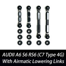 AIR SUSPENSION Adjustable LOWERING LINKS KIT For AUDI A6 S6 RS6 AVANT ALLROAD C7 picture