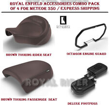 ROYAL ENFIELD ACCESSORIES COMBO PACK OF 4 FOR METEOR 350 / EXPRESS SHIPPING picture