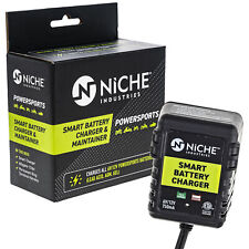 NICHE Battery 12Volt 750mA Automatic Charger Maintainer Snowmobile Battery picture