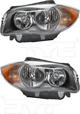 For 2008-2010 BMW 1 Series Headlight Driver and Passenger Side Halogen picture