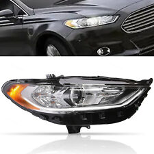 For 2017-2020 Ford Fusion Headlight Halogen W/ LED DRL Right Passenger Factory picture
