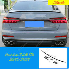 Rear Door Trunk LED Tail Light Cover 3PCS Fit For Audi A6 Quattro S6 2018-2021 picture