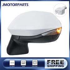 1PC Left Side Manual Fold Heated Power Mirror For 19-21 Toyota Corolla 6 wires picture