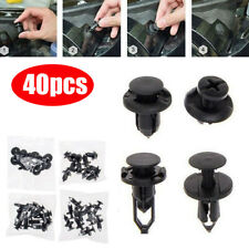 40pcs Car Body Bumper Rivet Retainer Molding Push Pin Clips Trim Accessories picture