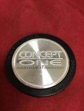 ONE USED CONCEPT ONE EXECUTIVE EDITION BLACK CENTERCAP 2204000125 13201 picture
