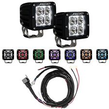 Rigid Industries Radiance+ RGBW Pod LED Pair Lights w/ 8 Back Lighting Options picture