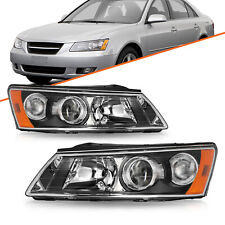 Headlight Assembly for 2006 2007 2008 Hyundai Sonata Left+Right side Headlamp OE picture