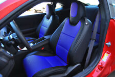 FOR 2010~2015 CHEVY CAMARO COUPE IGGEE CUSTOM MADE FIT FRONT & REAR SEAT COVERS picture