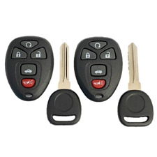2 OEM Electronics Keyless Remote Fobs + Chip Keys 5 Button KOBGT04A 22733524 picture