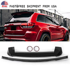 SRT Style Rear Roof Spoiler+Tail gate Mid Wing For Jeep Grand Cherokee 13-2021 picture
